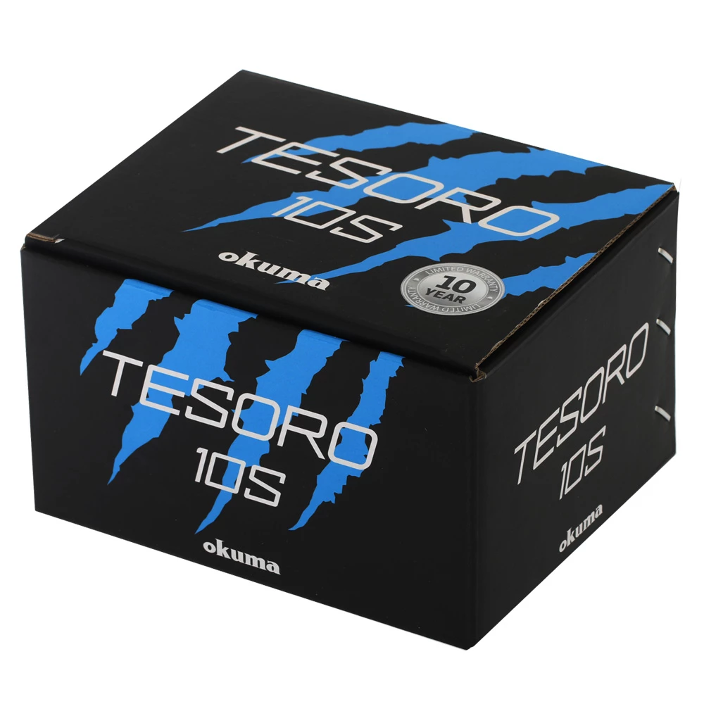 Okuma Tesoro TSR-10S High Speed Star Drag Overhead Reel 3 Okuma Tesoro TSR-10S High Speed Star Drag Overhead Reel