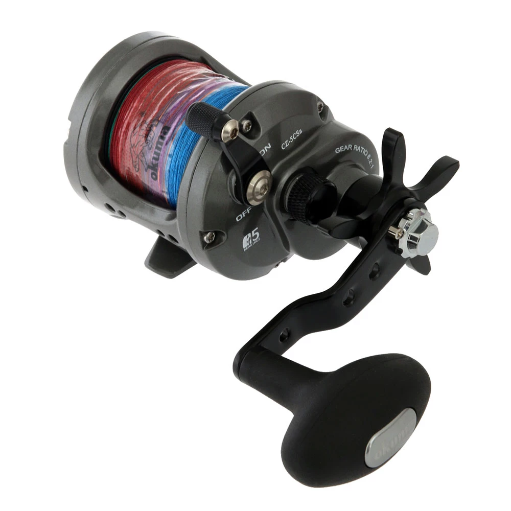 Okuma Cortez CZ-5CS Star Drag Overhead Reel With 30lb Braid 8 Okuma Cortez CZ-5CS Star Drag Overhead Reel With 30lb Braid - Image 6