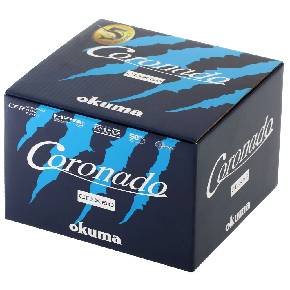 Okuma Coronado CDX 60 Baitfeeder Reel 3 Okuma Coronado CDX 60 Baitfeeder Reel