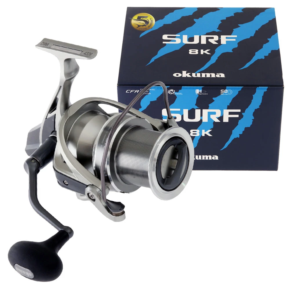 Okuma Surf 8k Nano Matrix Plus Mad Dog Surfcasting Combo 14ft 8-12kg 3pc 4 Okuma Surf 8k Nano Matrix Plus Mad Dog Surfcasting Combo 14ft 8-12kg 3pc - Image 2
