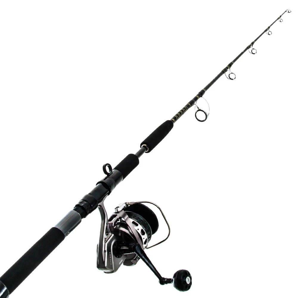 Okuma Makaira 30000 And CD Rods Tournament Pitch Bait Game Combo 6'6'' 37kg 1pc 3 Okuma Makaira 30000 And CD Rods Tournament Pitch Bait Game Combo 6'6'' 37kg 1pc