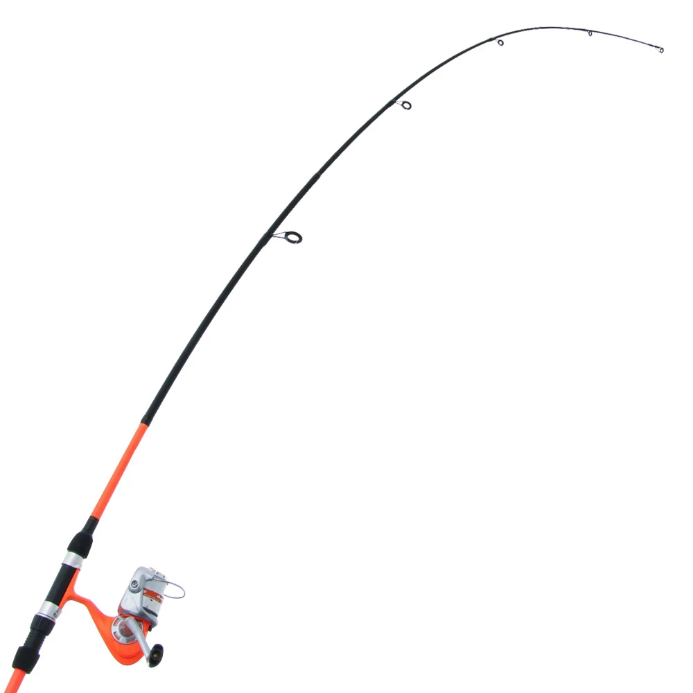 Okuma Vibe Kids Rod And Reel Combo 6ft 2pc Orange 4 Okuma Vibe Kids Rod And Reel Combo 6ft 2pc Orange - Image 2