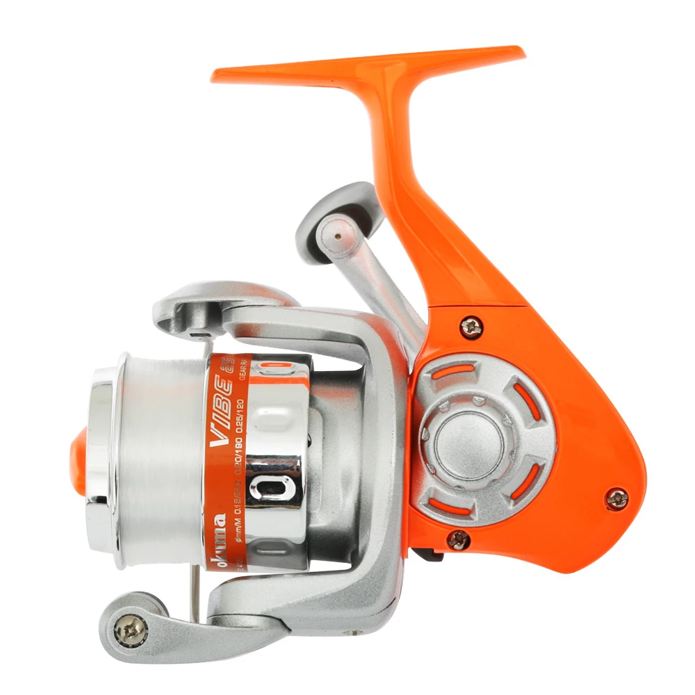 Okuma Vibe Kids Rod And Reel Combo 6ft 2pc Orange 10 Okuma Vibe Kids Rod And Reel Combo 6ft 2pc Orange - Image 8