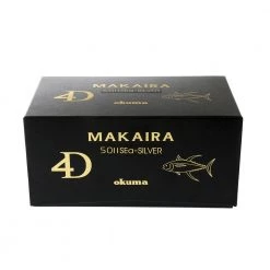 Okuma Makaira 50 2-Speed Open Top Game Reel Silver