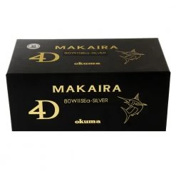 Okuma Makaira Silver 80W 2-Speed Game Reel