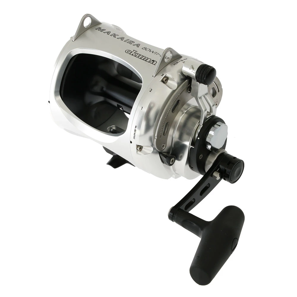 Okuma Makaira Silver 80W 2-Speed Game Reel 5 Okuma Makaira Silver 80W 2-Speed Game Reel - Image 3