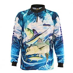 Okuma Mens Long Sleeve Tournament Game Jersey 3XL