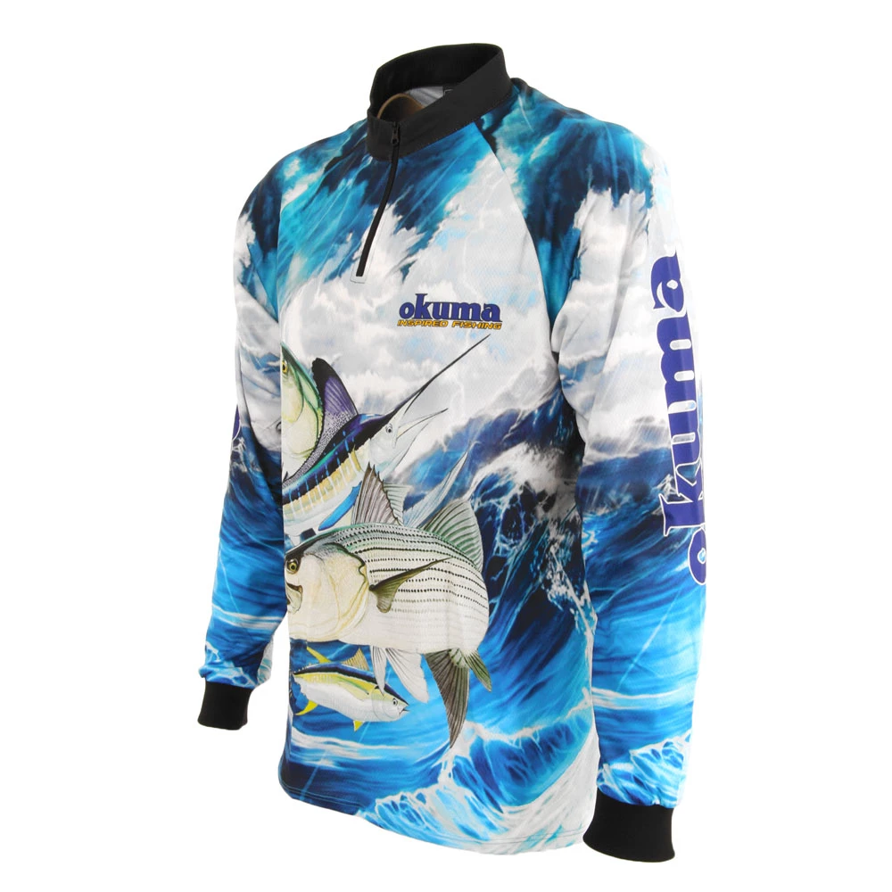 Okuma Mens Long Sleeve Tournament Game Jersey XL 4 Okuma Mens Long Sleeve Tournament Game Jersey XL - Image 2