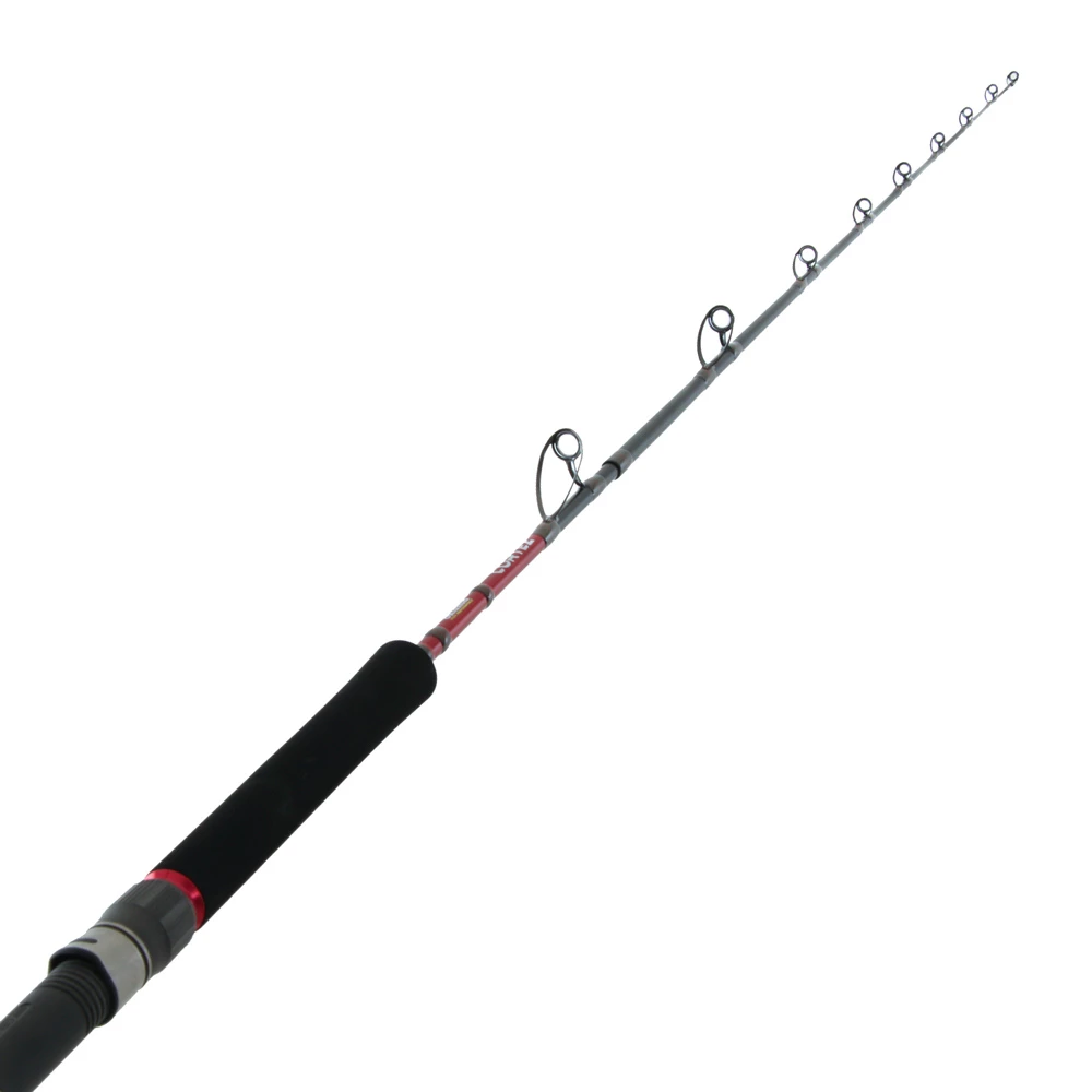 Okuma Cortez Overhead Boat Rod Red 6ft 6in 20-30lb 2pc 3 Okuma Cortez Overhead Boat Rod Red 6ft 6in 20-30lb 2pc