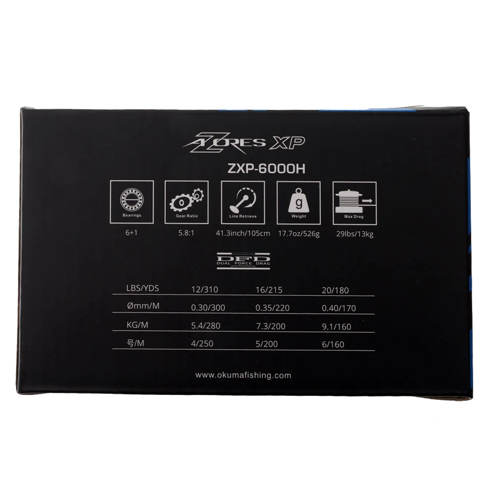 Okuma Azores XP 6000 Spinning Reel 4 Okuma Azores XP 6000 Spinning Reel - Image 2