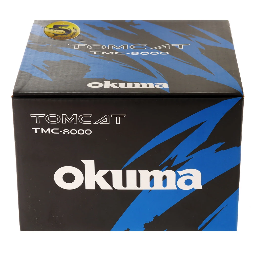 Okuma Tomcat 8000 Spinning Reel With 210m Braid 3 Okuma Tomcat 8000 Spinning Reel With 210m Braid