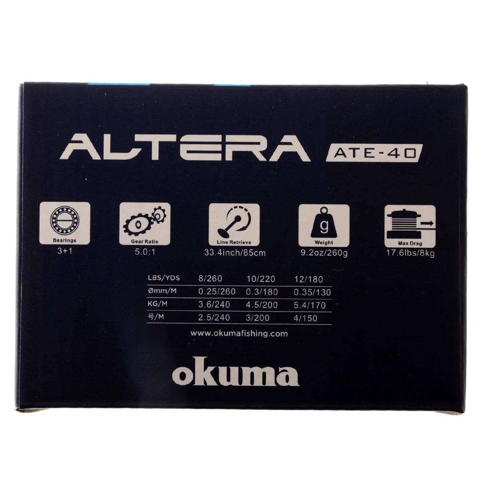 Okuma Altera 40 Spinning Reel 4 Okuma Altera 40 Spinning Reel - Image 2