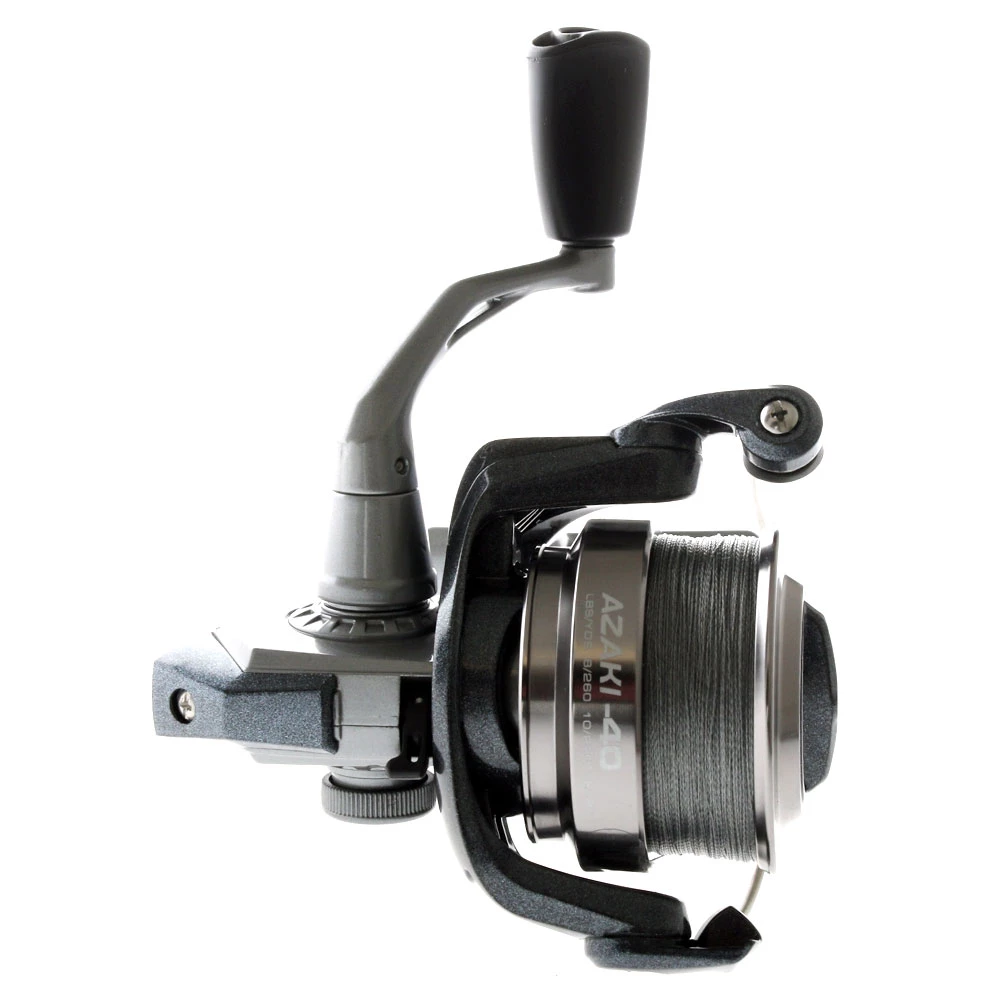 Okuma 40B Azaki Spinning Softbait Reel With Braid 8 Okuma 40B Azaki Spinning Softbait Reel With Braid - Image 6