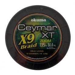 Okuma Ceymar X9 Braid White 135lb 700m