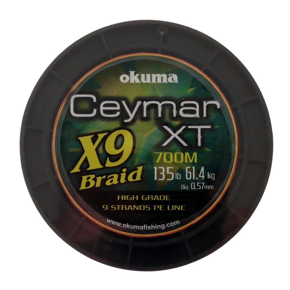 Okuma Ceymar X9 Braid White 135lb 700m 3 Okuma Ceymar X9 Braid White 135lb 700m
