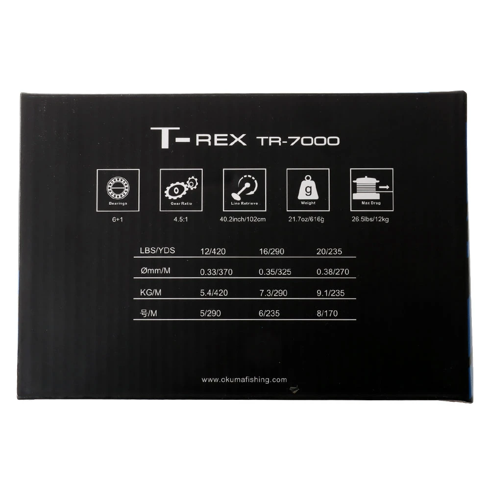 Okuma T-Rex 7000 Surf Reel 5 Okuma T-Rex 7000 Surf Reel - Image 3