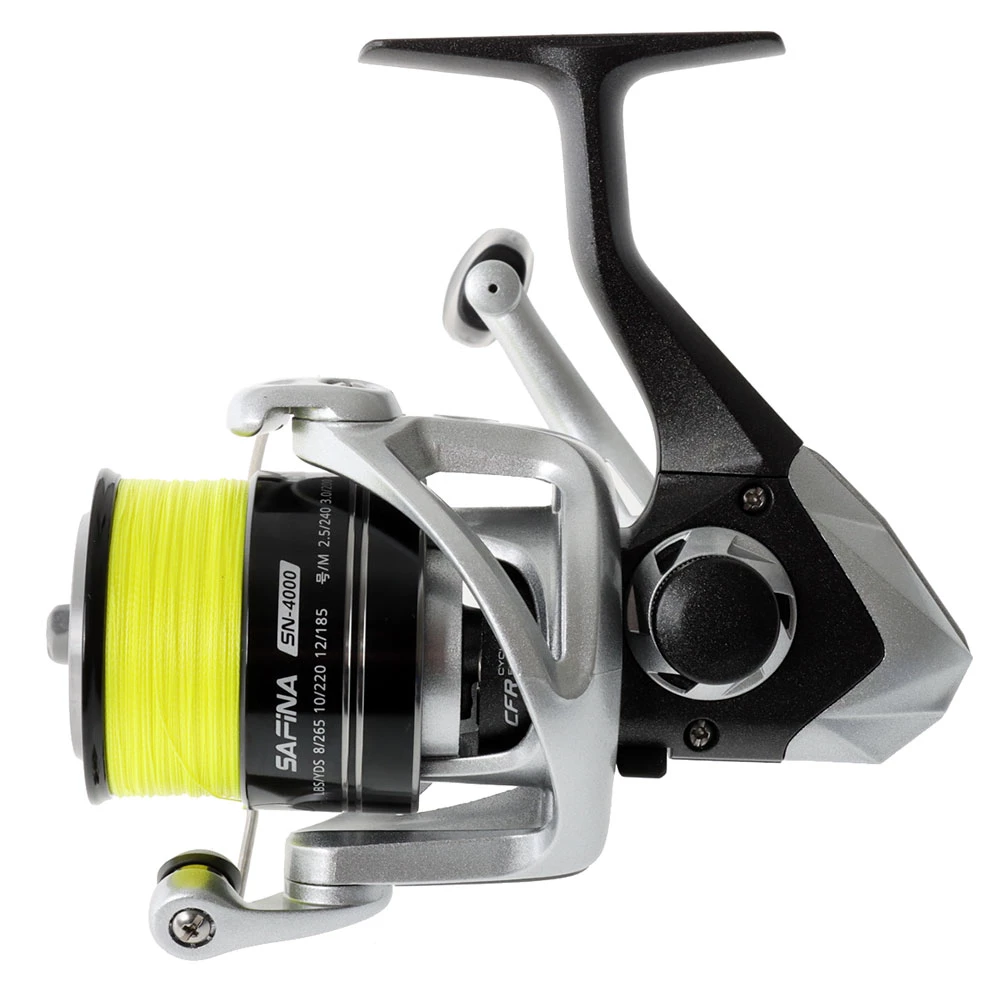 Okuma Safina 4000 Spinning Reel With 20lb Braid 6 Okuma Safina 4000 Spinning Reel With 20lb Braid - Image 4