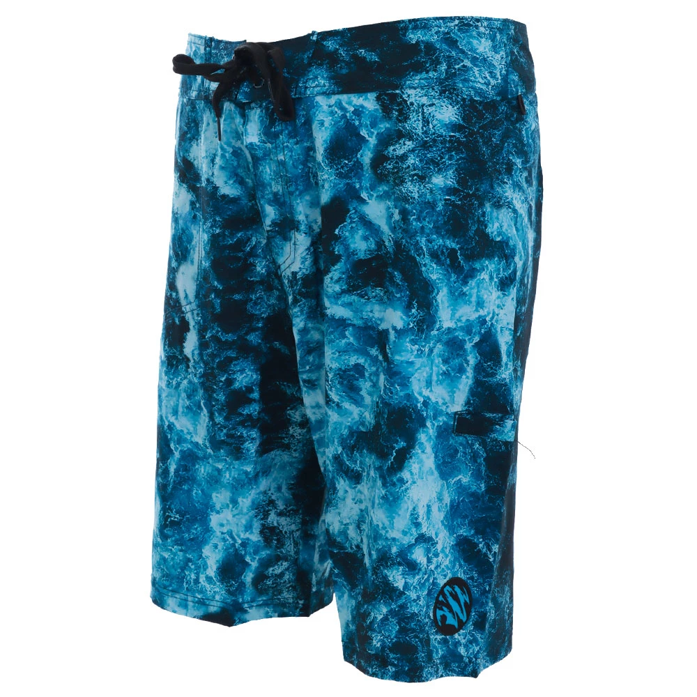 Okuma Fishing Mens Shorts Ocean Waves 2 Okuma Fishing Mens Shorts Ocean Waves