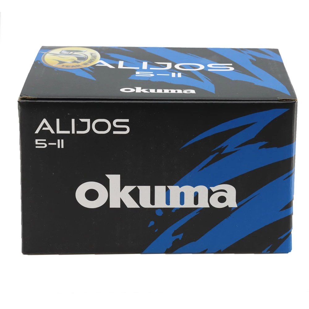 Okuma Alijos 5 Nett 2-Speed Lever Drag OH Boat Reel 3 Okuma Alijos 5 Nett 2-Speed Lever Drag OH Boat Reel