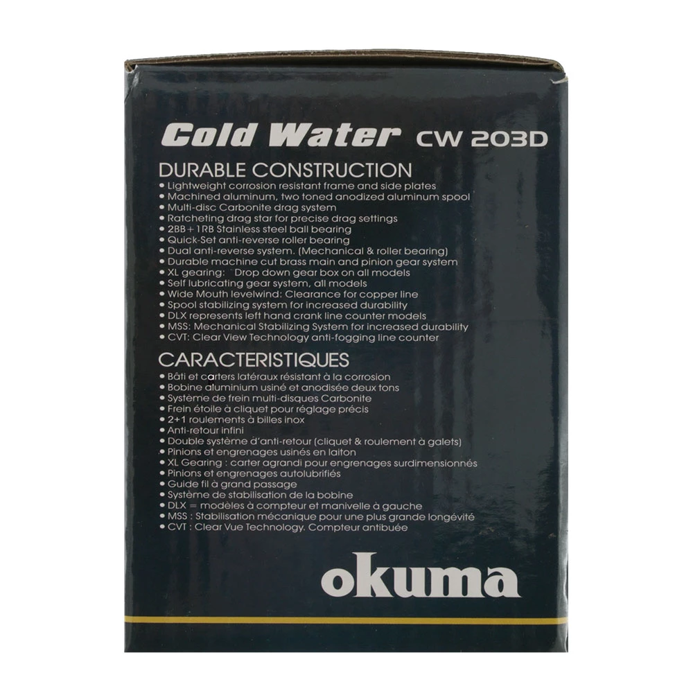 Okuma Coldwater 203D Linecounter Overhead Trolling Reel 4 Okuma Coldwater 203D Linecounter Overhead Trolling Reel - Image 2