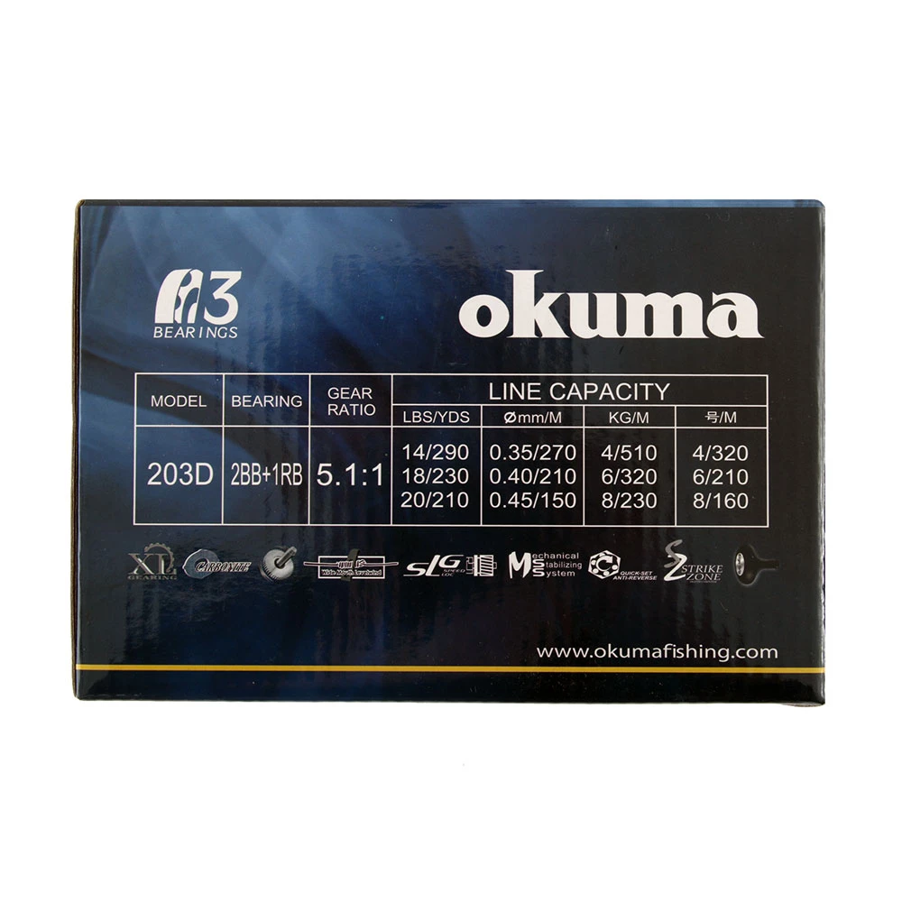 Okuma Coldwater 203D Linecounter Overhead Trolling Reel 5 Okuma Coldwater 203D Linecounter Overhead Trolling Reel - Image 3