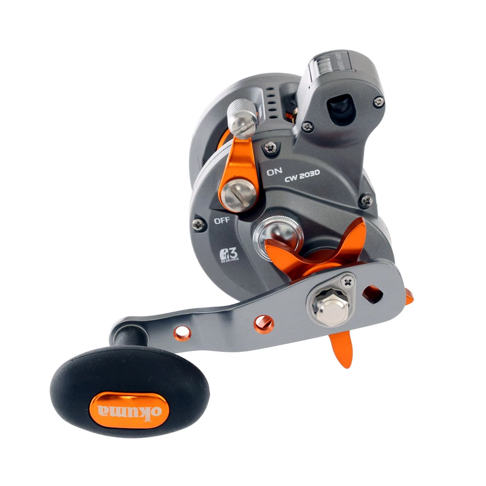 Okuma Coldwater 203D Linecounter Overhead Trolling Reel 6 Okuma Coldwater 203D Linecounter Overhead Trolling Reel - Image 4