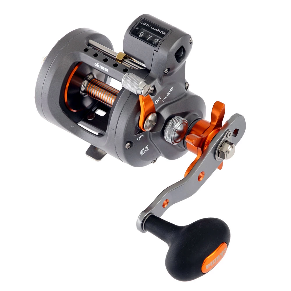 Okuma Coldwater 203D Linecounter Overhead Trolling Reel 7 Okuma Coldwater 203D Linecounter Overhead Trolling Reel - Image 5