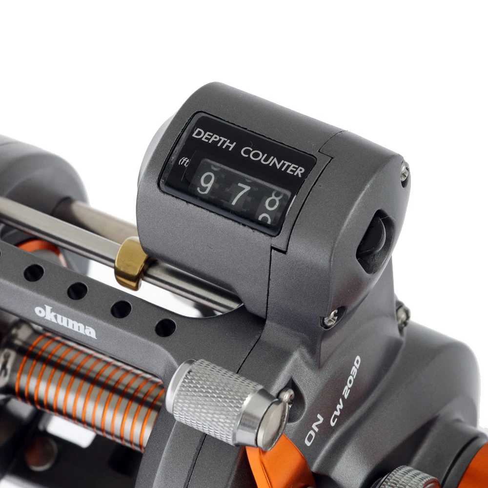 Okuma Coldwater 203D Linecounter Overhead Trolling Reel 8 Okuma Coldwater 203D Linecounter Overhead Trolling Reel - Image 6