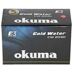 Okuma Coldwater 203D Line Counter Reel With Mono/Micro Leadline