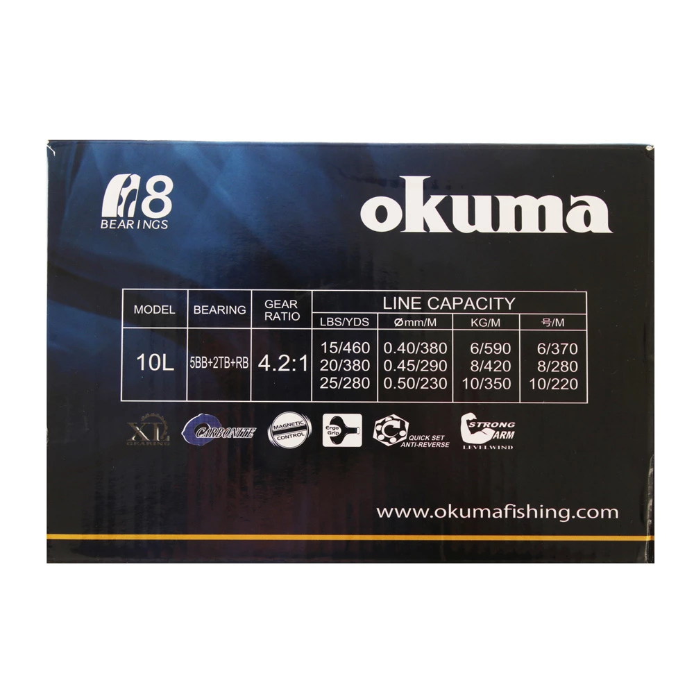 Okuma Solterra SLX 10L Level Wind Reel 4 Okuma Solterra SLX 10L Level Wind Reel - Image 2