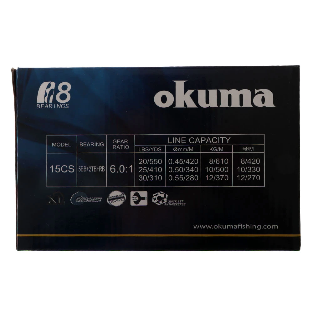 Okuma Solterra SLX 15CS High-Speed Lever Drag Reel 4 Okuma Solterra SLX 15CS High-Speed Lever Drag Reel - Image 2