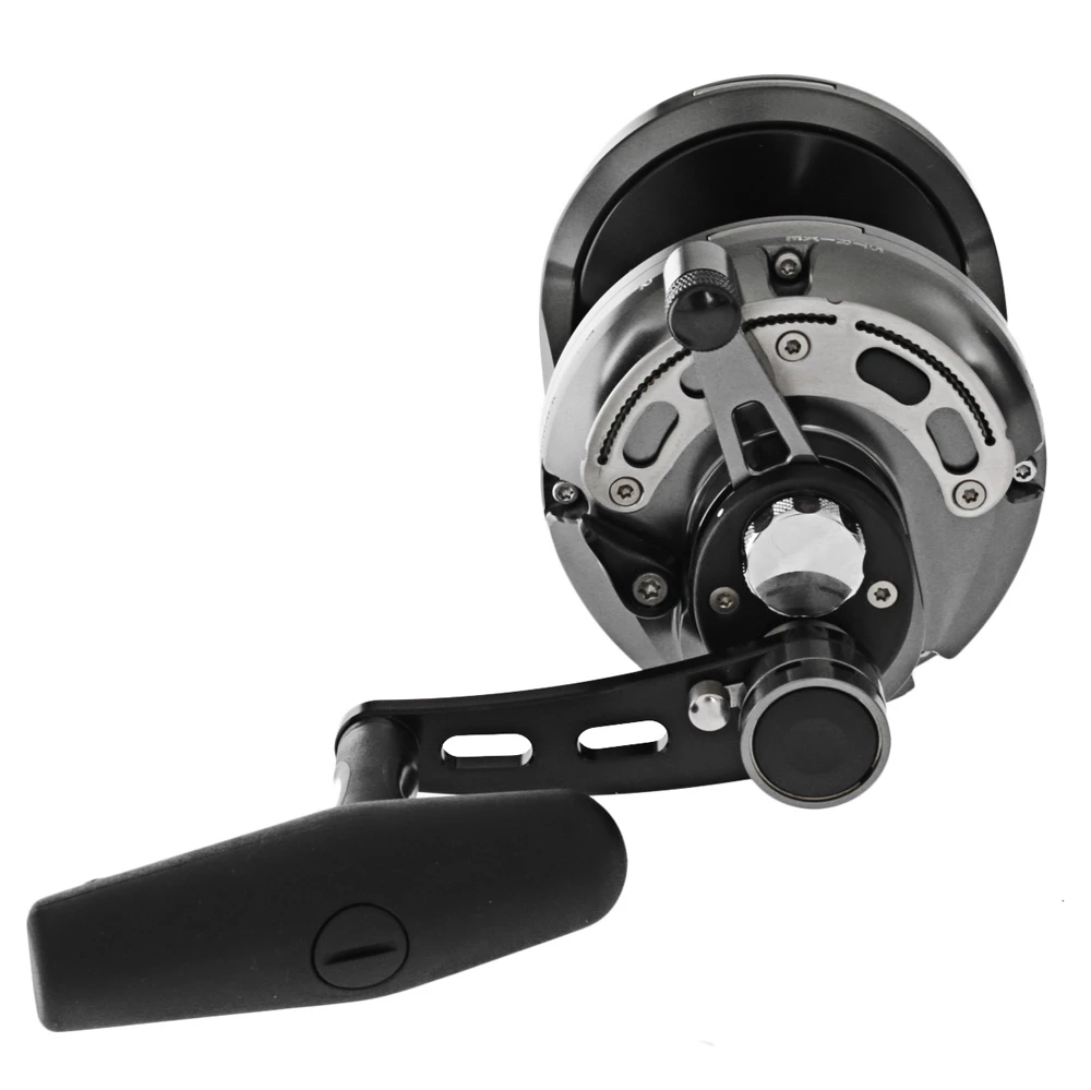 Okuma Makaira 30 SEa 2-Speed Lever Drag Game Reel Gunsmoke 5 Okuma Makaira 30 SEa 2-Speed Lever Drag Game Reel Gunsmoke - Image 3