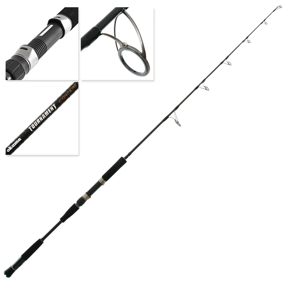 Okuma Tomcat 8000 Tournament Concept Light Jigging Combo With Braid 5ft 3in 200-350g 1pc 3 Okuma Tomcat 8000 Tournament Concept Light Jigging Combo With Braid 5ft 3in 200-350g 1pc