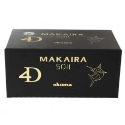 Okuma Makaira 50 2-Speed Open Top Reel Gold