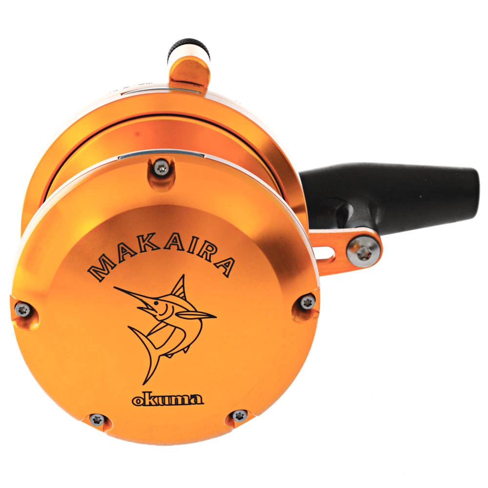 Okuma Makaira 50 2-Speed Open Top Reel Gold 8 Okuma Makaira 50 2-Speed Open Top Reel Gold - Image 6