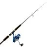Okuma Azores Blue 5500 Metaloid Spin Topwater Combo 7ft 5in PE3-6 2pc 2 Okuma Azores Blue 5500 Metaloid Spin Topwater Combo 7ft 5in PE3-6 2pc -Okuma Sale Store bundledokreazb55sandokromtls752ml 2