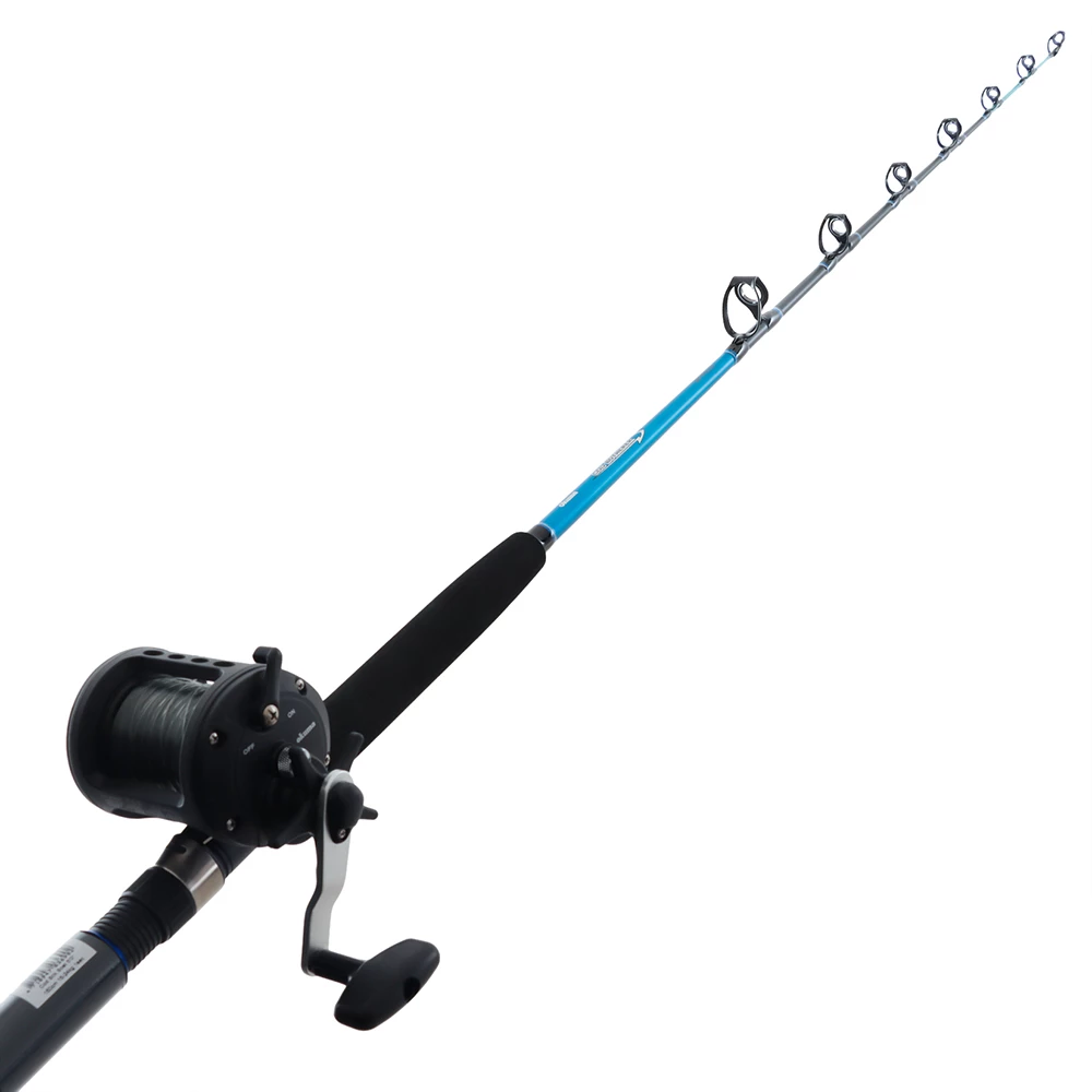 Okuma Classic CLX450 Levelwind Cod Botherer Boat Combo With Line 5ft 15-24kg 1pc 3 Okuma Classic CLX450 Levelwind Cod Botherer Boat Combo With Line 5ft 15-24kg 1pc
