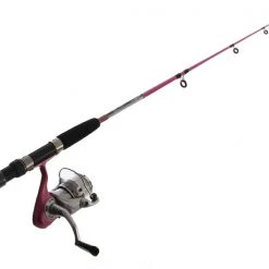 Okuma Born To Fish 25 Kids Spinning Combo Pink 4ft 4-8kg 1pc