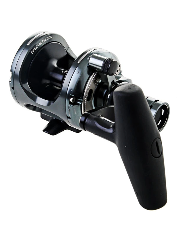 Okuma Makaira 10 SEa 2-Speed Drag Reel Gunsmoke 4 Okuma Makaira 10 SEa 2-Speed Drag Reel Gunsmoke - Image 2