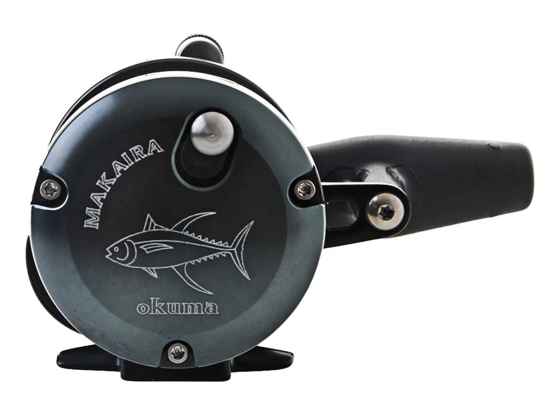 Okuma Makaira 10 SEa 2-Speed Drag Reel Gunsmoke 5 Okuma Makaira 10 SEa 2-Speed Drag Reel Gunsmoke - Image 3