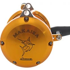 Okuma Makaira Gold 50W 2-Speed Game Reel -Okuma Sale Store okremk50w 2 5 1