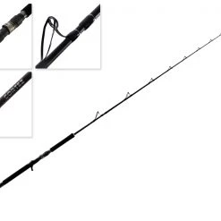 Okuma Cortez Overhead Boat Rod Red 6ft 6in 10-15kg 2pc