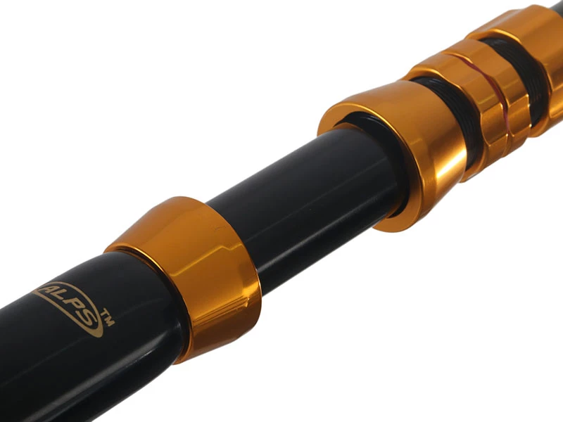 Okuma Makaira Stand-Up Game Rod With ALPS Bearing Rollers Black/Gold 5ft 10in 37kg 1pc 7 Okuma Makaira Stand-Up Game Rod With ALPS Bearing Rollers Black/Gold 5ft 10in 37kg 1pc - Image 5