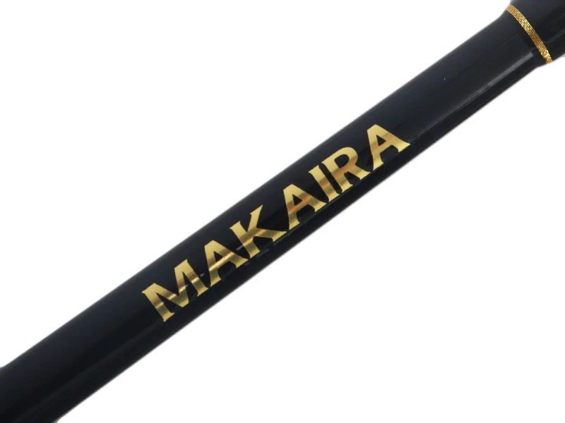 Okuma Makaira Stand-Up Game Rod With ALPS Bearing Rollers Black/Gold 5ft 10in 37kg 1pc 3 Okuma Makaira Stand-Up Game Rod With ALPS Bearing Rollers Black/Gold 5ft 10in 37kg 1pc