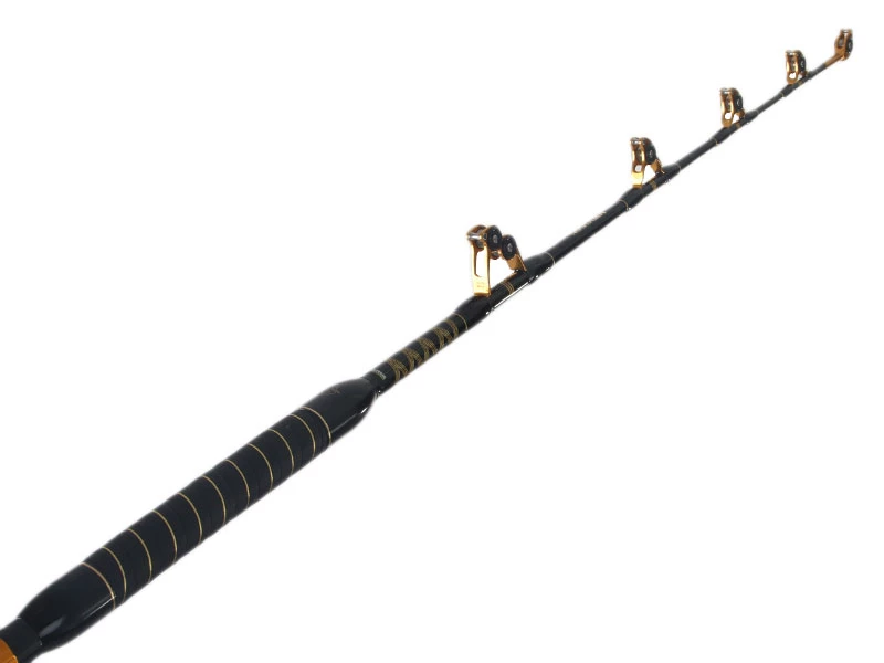 Okuma Makaira Stand-Up Game Rod With ALPS Bearing Rollers Black/Gold 5ft 10in 37kg 1pc 5 Okuma Makaira Stand-Up Game Rod With ALPS Bearing Rollers Black/Gold 5ft 10in 37kg 1pc - Image 3