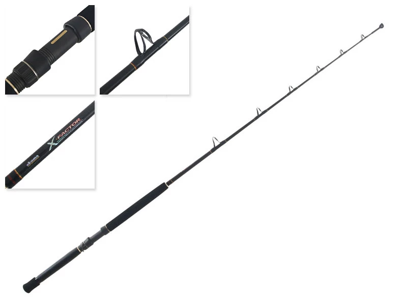 Okuma Makaira Gold 30 2-Speed And X-Factor Roller Tip Game Combo 5'8'' 24kg 1pc 3 Okuma Makaira Gold 30 2-Speed And X-Factor Roller Tip Game Combo 5'8'' 24kg 1pc