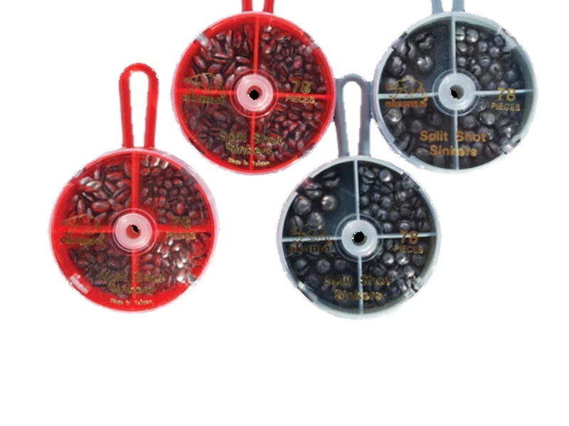 Okuma Round Split Shot Pack 100g 3 Okuma Round Split Shot Pack 100g