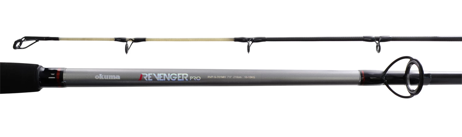 Okuma Revenger Pro Medium/Heavy Spinning Boat Rod 7ft 10-15kg 2pc 3 Okuma Revenger Pro Medium/Heavy Spinning Boat Rod 7ft 10-15kg 2pc