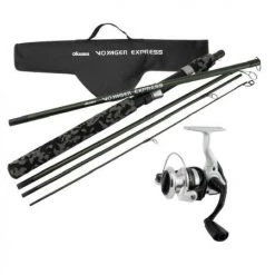 Okuma Aria 30a Voyager Travel Spin Combo With Line 6ft 6in 6-12lb 5pc